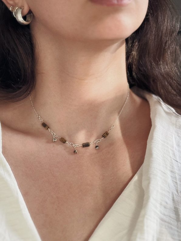 ⁦שרשרת חוליות ואבני חן⁩ – תמונה ⁦2⁩
