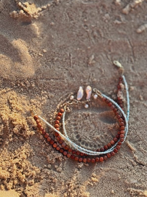 ⁦שרשרת אבני חן דאבל⁩ – תמונה ⁦2⁩
